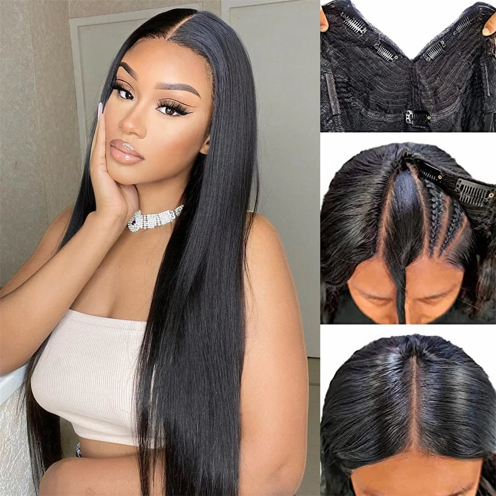 Silky Straight Lace Front Wig